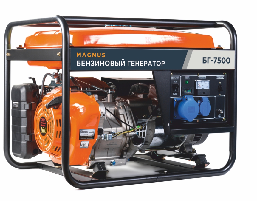 Генератор бензиновый Magnus БГ7500 в Екатеринбурге